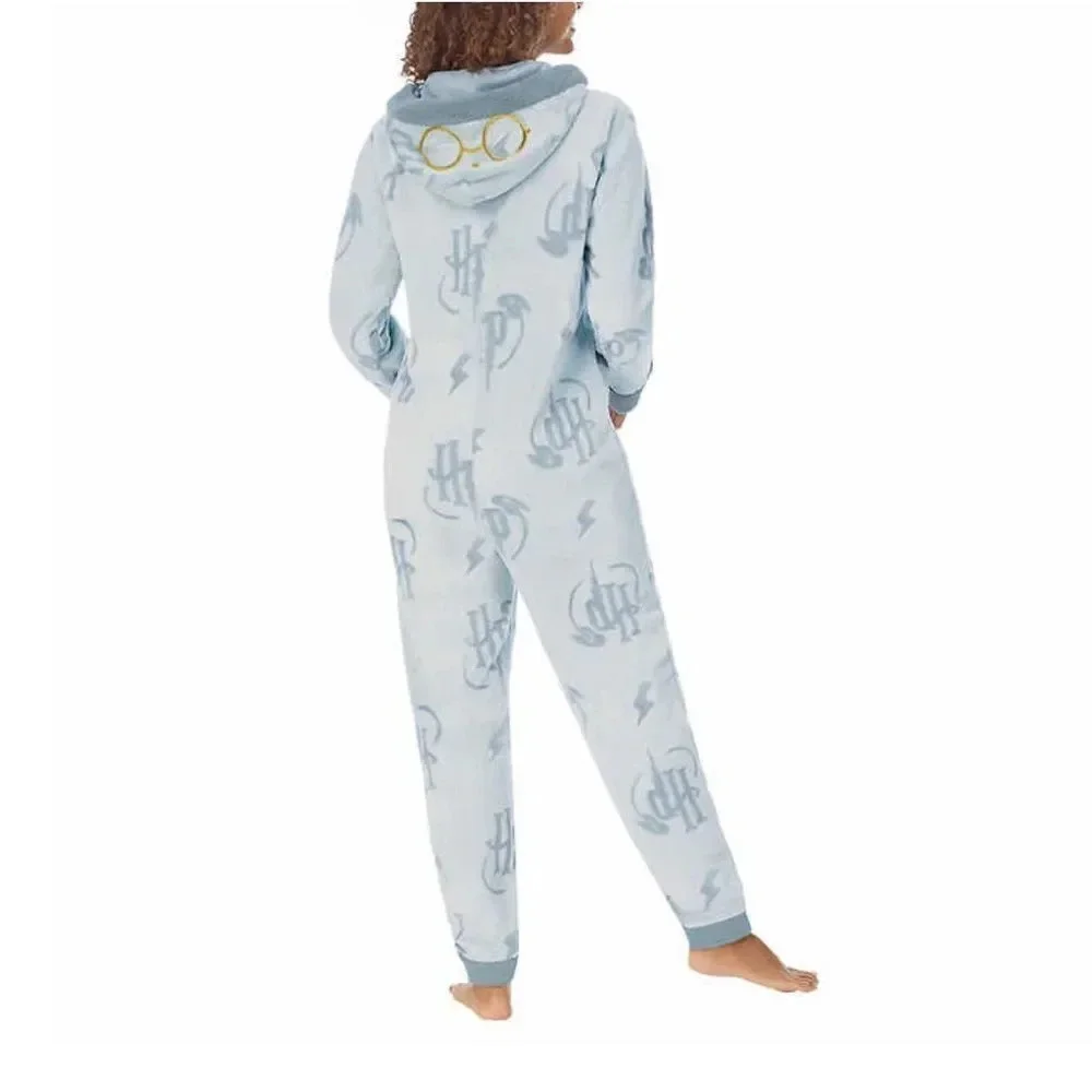 🎁 Disney Ladies' One Piece Pajama Harry Potter - Picture 2 of 5